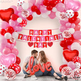 Valentines Day Decorations Arch Set Pack of 115 Happy Valentines Day