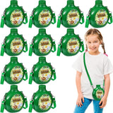 Eaasty 12 Set Jungle Safari Party Supplies Kids Canteens with Strap
