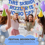 Fulmoon Pre Strung This Skibidi Rizzler Is 10 No Cap Glitter Banner #3