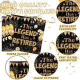 218 Pcs Retirement Party Decorations for Men Women the Legend Has