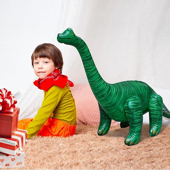 Jet Creations Inflatable Brachiosaurus Dinosaur Toy 28” Tall/48”