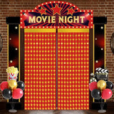 24Pcs Movie Night Themed Party Decorations Supplies Red Carpet