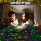 Gaming Blanket Gifts Toys for Boys - Glow in The Dark Game Controller