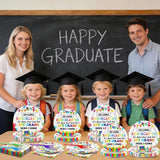 96Pcs Kindergarten Graduation Party Paper Plates and Napkins So Long