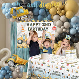 Construction Birthday Party Supplies for 2 Year Old Boy 2nd Birthday