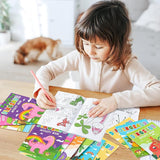 24pcs Dinosaur Activity Coloring Books for Kids Party Favors Mini