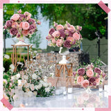 8 Bundles Artificial Peonies Flowers Boho Faux Flowers Arrangements #3