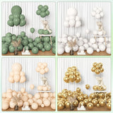 Amandir 153pcs Sage Green Balloon Garland Arch Kit, Different Sizes