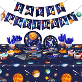 Outer Space Birthday Party Supplies Serve 24 Space Party Tableware