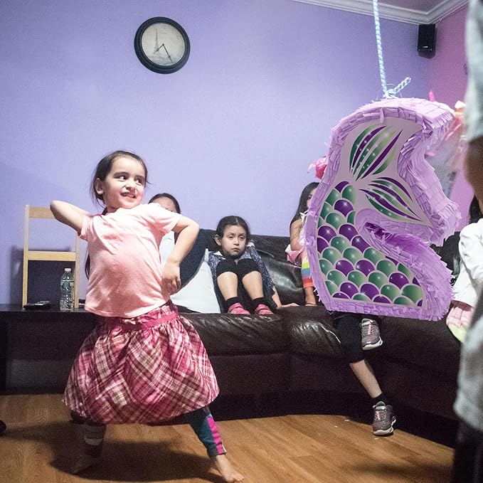 4E's Novelty Mermaid Pinata With Bat & Blindfold for Mermaid