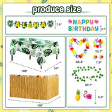 Party Spot! Luau Party Decorations Hawaiian Birthday Party