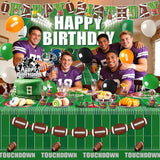 Football Party Decorations & Supplies Kit All in One Football
