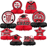 9PCS Graduation Decorations 2026 Congrats Grad Table Centerpiece