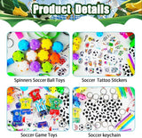 158Pcs Soccer Party Favors 12 Guests Set Soccer Goodie Bag Stuffers