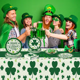 122 Pcs St Patricks Day Decorations Serves 30 Disposable St Patricks