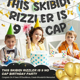 Fulmoon Pre Strung This Skibidi Rizzler Is 9 No Cap Glitter Banner #3