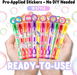 Cute Unicorns Party Favors for Kids 24PCS Magical Mini Bubble Wands