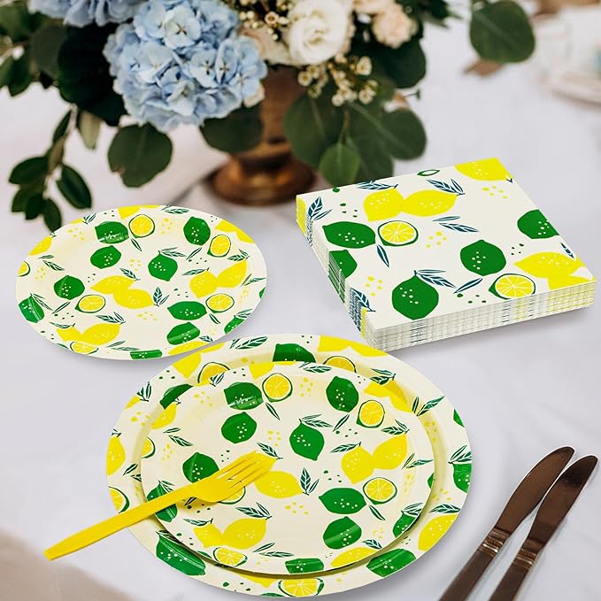 Lemon Party Decorations Yellow Lemons Summer Party Supplies Lemon