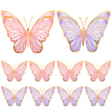 PerKoop 10 Pcs Large Butterfly Centerpieces for Tables Butterfly Party