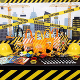 148 Pcs Construction Birthday Party Supplies Include 12 Construction