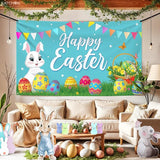 Happy Easter Banner Decorations XtraLarge 72x44 Inch Easter