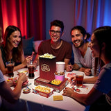 48PCS Classic Hollywood Movie Night Snack Box Set 24 Popcorn Boxes +