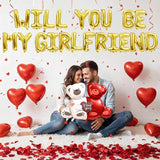 Will You Be My Girlfriend Balloons, I Love You Valentines Day