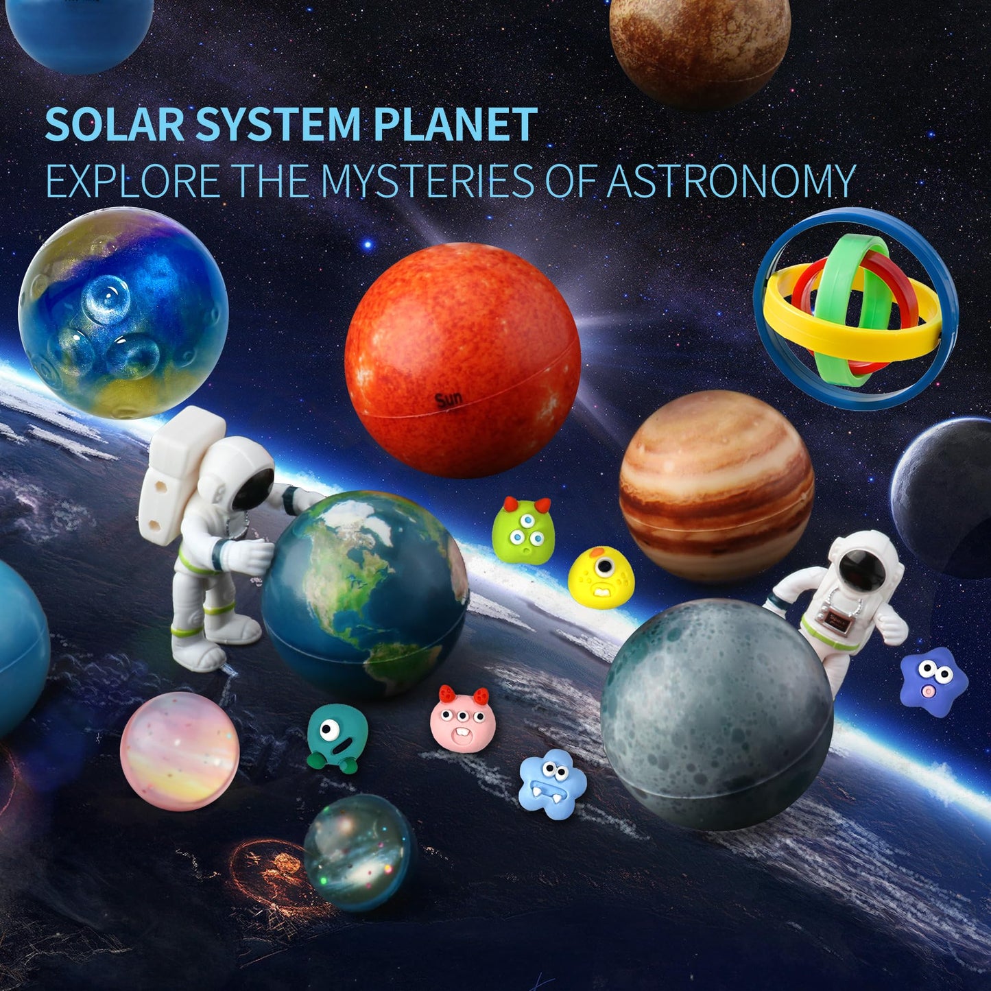 Solar System Planets Toys for Kids, STEM Educational Sensory Toys for