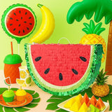 Watermelon Piñata Fruit Theme Summer Birthday Party Decorations Kids