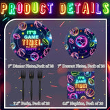 Neon Sports Party Supplies Serves 20 Glow Sports Birthday Party