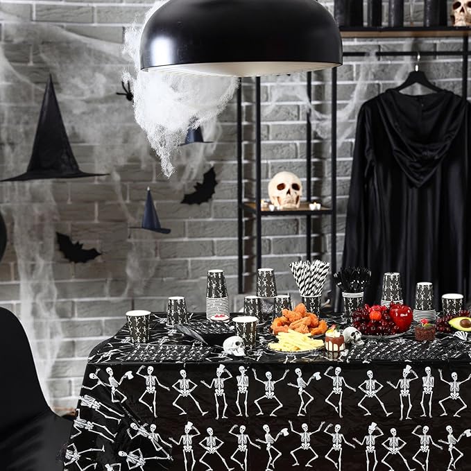 452 Pcs Halloween Skeleton Party Decorations Human Bones Dancing