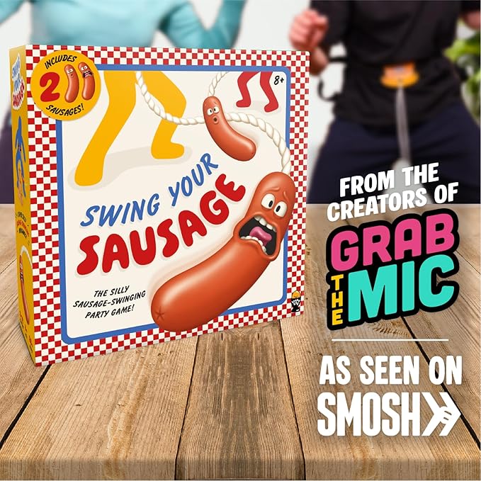Lucky Egg Swing Your Sausage - Hilarious Family Party Game - Indoor