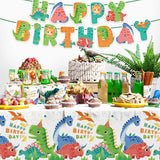 Dinosaur Birthday Party Supplies Disposable Paper Plates Napkins Cups