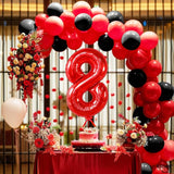 KatchOn, Giant Red 8 Balloon Number - 40 Inch | Number 8 Balloon, 8th
