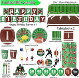 Football Party Decorations for Game Day & Tailgate Events 220 Pcs