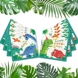 Dinosaur Birthday Party Supplies Disposable Paper Plates Napkins Cups