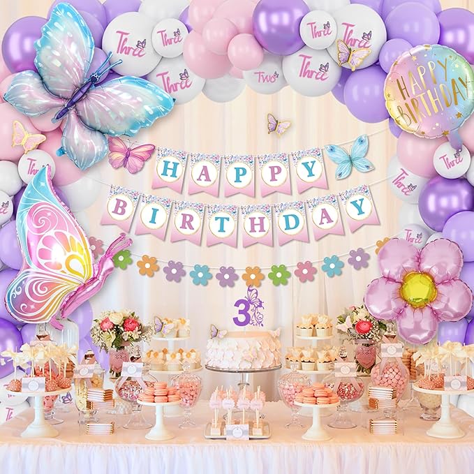 3rd Birthday Decorations for Girls Threenager Birthdays Party