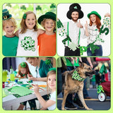 100 Pcs 10 x 10 Inch St Patrick's Day Fabric Squares Bundles Irish