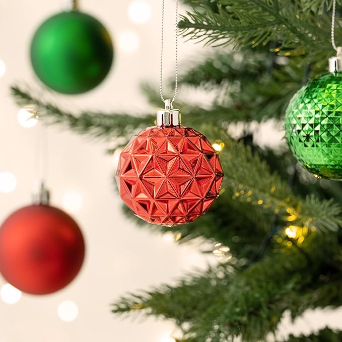 Valery Madelyn Christmas Tree Decorations Ornament Set, 50ct 2.36