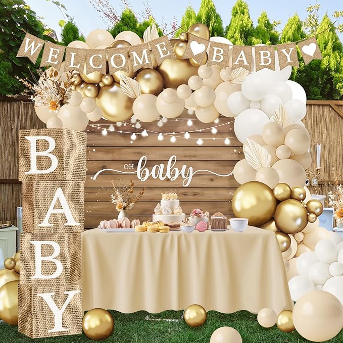 Boho Baby Shower Decorations for Girl, Boho Baby Shower Party