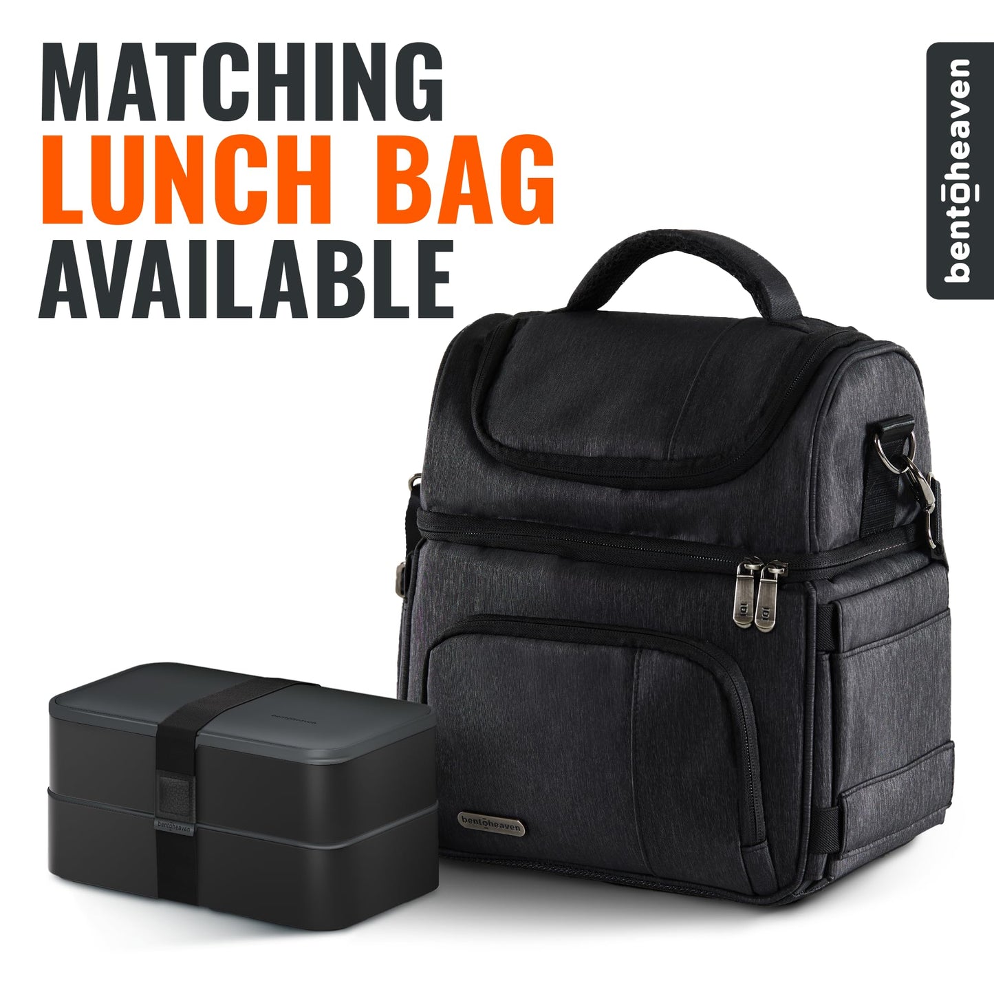 Bentoheaven Premium Bento Box Adult Lunch Box with Compartments for