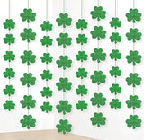 12PCS St Patrick's Day Shamrock Decorations Lucky One Birthday