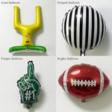140PCS Football Party Balloon Arch Kit Game Day Decorations with