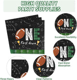 96Pcs Football Party Decorations First Down Football Birthday Party
