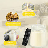 ACITHGL 36 Pcs 4oz Mini Mason Jar Candles Small Scented Candles Bulk