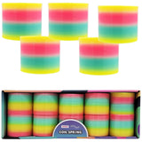The Dreidel Company Plastic Coil Spring, Glow-in-The-Dark Magic