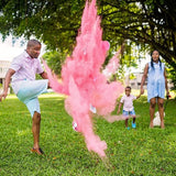 Gender Reveal Soccer Ball with Powder Revelacion de Sexo de Bebe 2