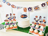 Auburn Party Supplies for Football, Birthday Gift, Graduation Party