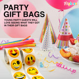 Playbees Emoticon Stickers - 2 Rolls - Kids' Party Favors, Game