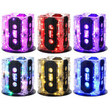 Halloscume 6 Sets 80s 90s Neon Party Decoration Novelty Cassette Tape